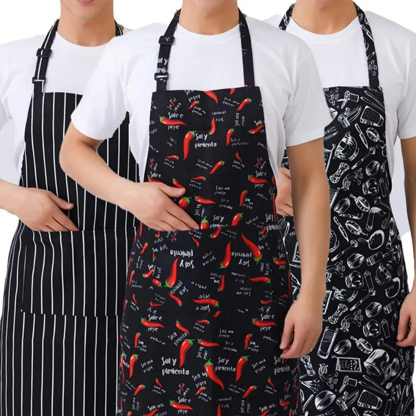 Kitchen Gadgets For Women - Kitchen Cooking Apron Chef Halterneck Apron