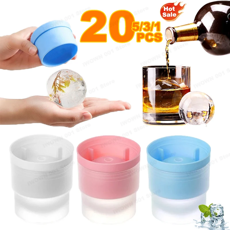 Kitchen Gadgets Baking - Large Ball Shape Silicone Mold, Big