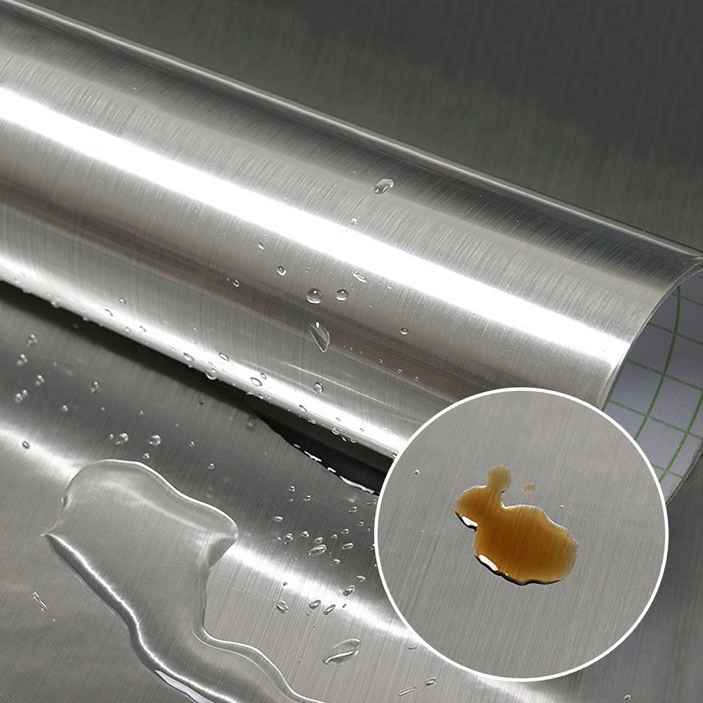 Kitchen Gadgets Gold - PVC Metal Brushed Gold Silver Removable