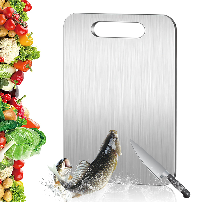 Kitchen Gadgets In - 1pc Stainless Steel Cutting Board—an Essential