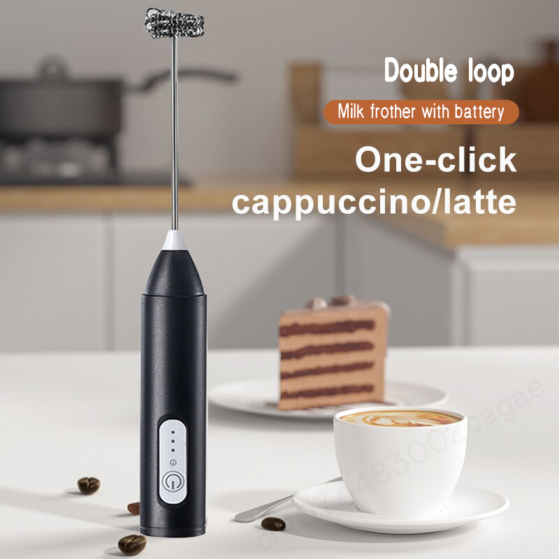 Milk Frother - Electric Coffee Milk Foaming Mixer Coffee
