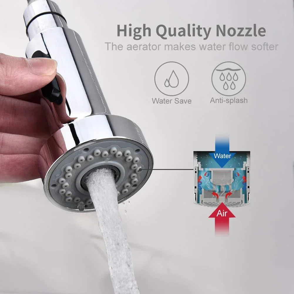 Kitchen Pull Out Faucet Spraye - Kitchen Gadgets Mixer のレビューと価格