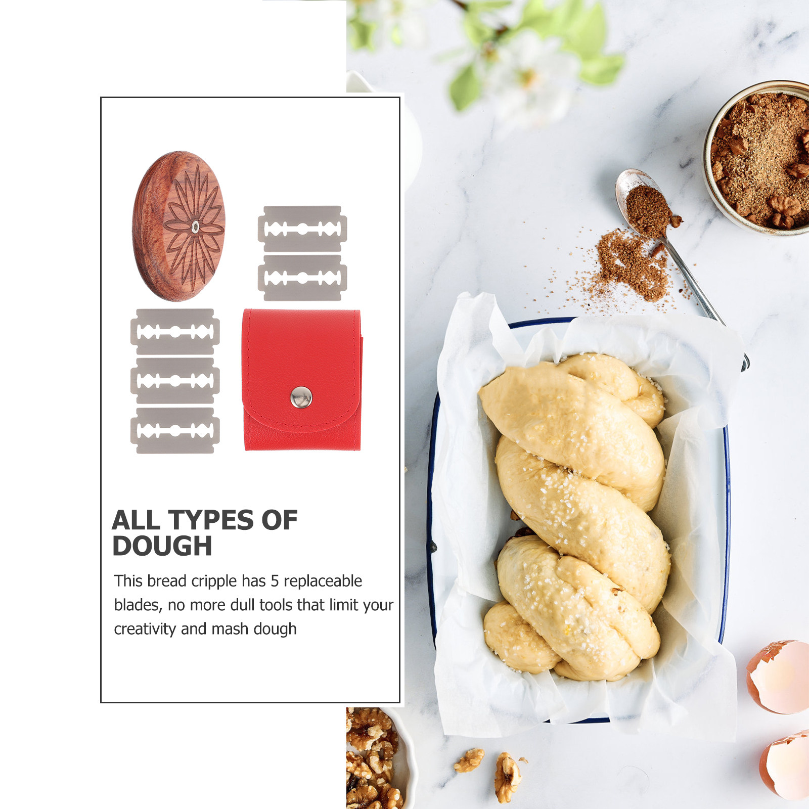 1 Set Of Wooden Bread Scoring  - Kitchen Gadgets Baking のレビューと価格