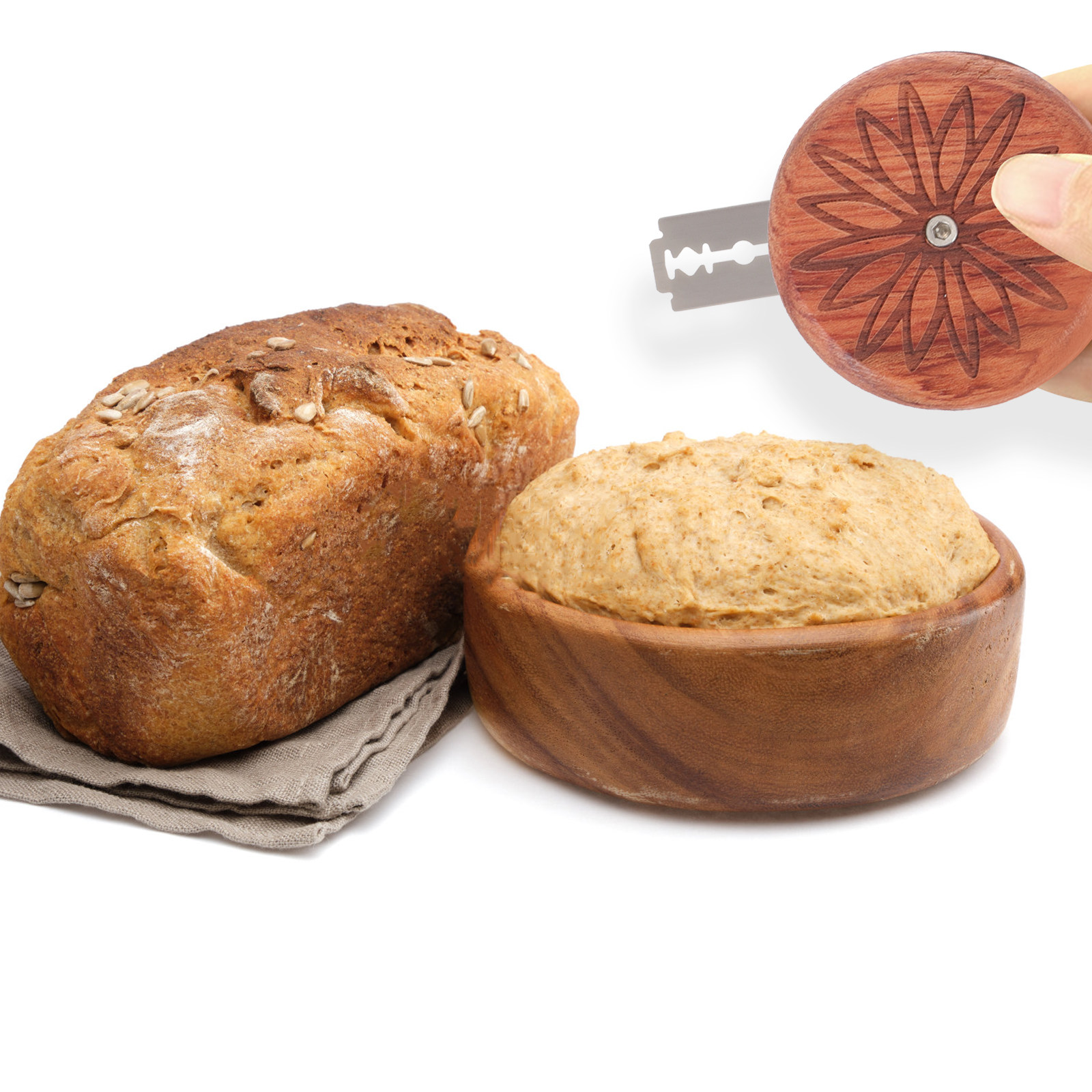 1 Set Of Wooden Bread Scoring  - Kitchen Gadgets Baking のレビューと価格