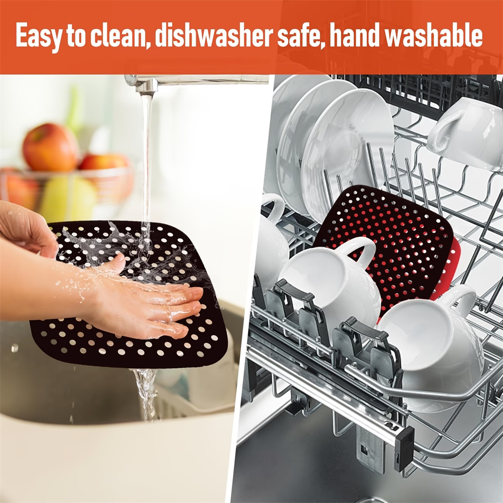 Reusable Air Fryer Pad, Silico - Kitchen Gadgets Baking のレビューと価格