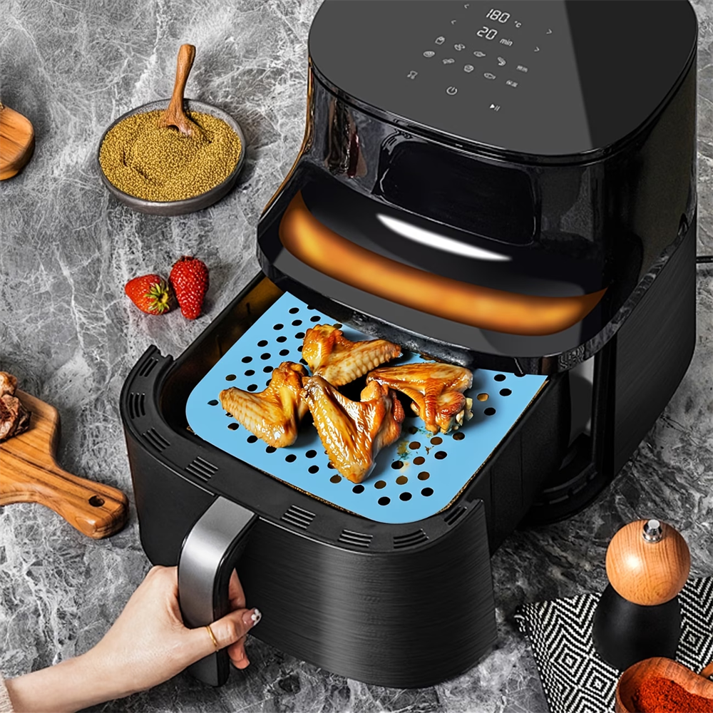 Reusable Air Fryer Pad, Silico - Kitchen Gadgets Baking のレビューと価格