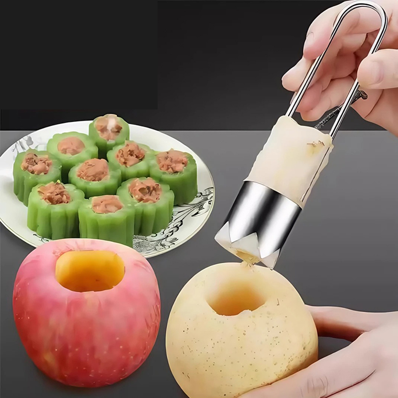 Stainless Steel Fruit Core Rem - Kitchen Gadgets In のレビューと価格