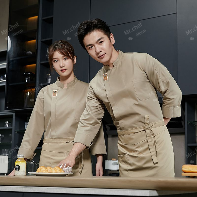 men Chef Uniform long sleeves  - Kitchen Gadgets For Women のレビューと価格