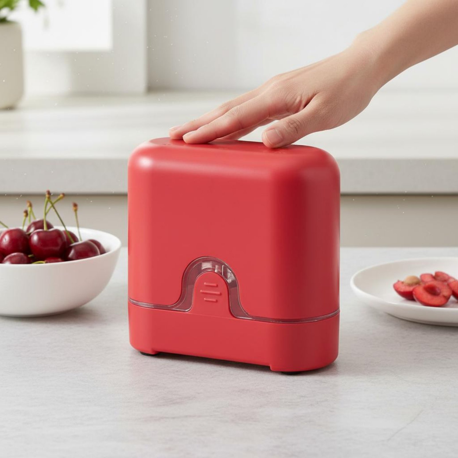2-in-1 Cherry Pitter and Cutte - Kitchen Gadgets In のレビューと価格