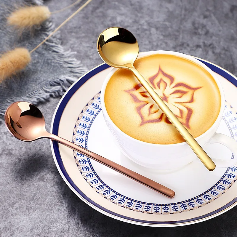 304 Stainless Steel Coffee Spo - Kitchen Gadgets Gold のレビューと価格