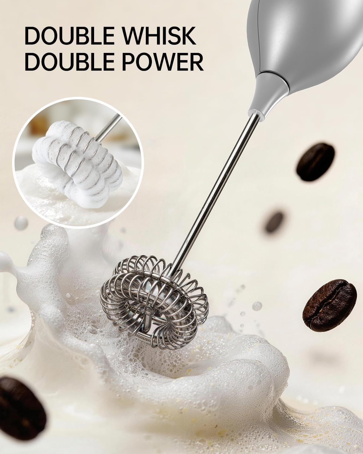 Rechargeable Milk Frother Hand - Milk Frother のレビューと価格