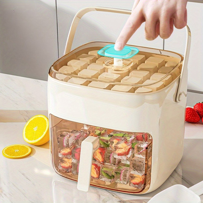 48-Cube Ice Maker with Easy-Pr - Kitchen Gadgets Essential のレビューと価格