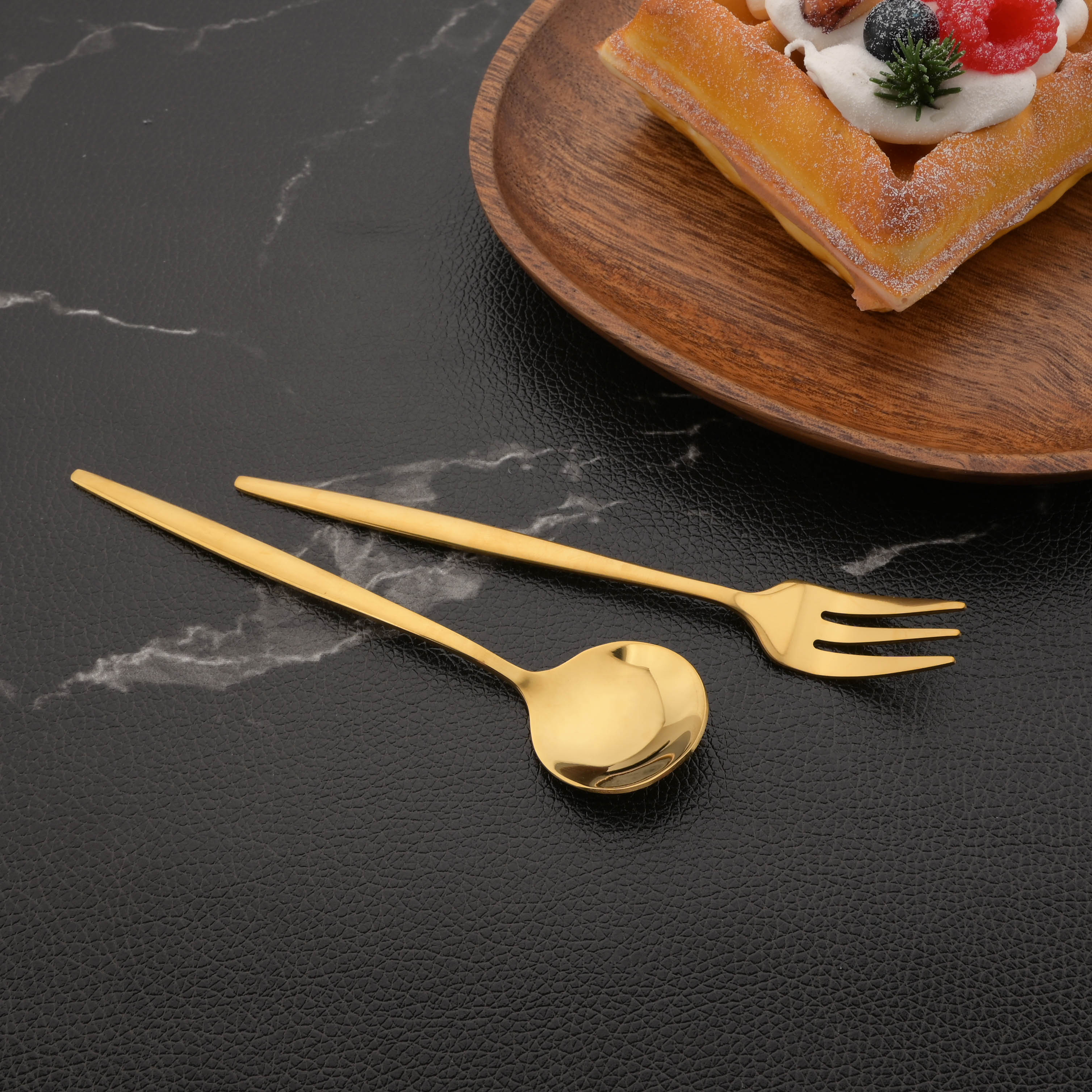 6Pcs Tea Coffee Stir Mini Spoo - Kitchen Gadgets Gold のレビューと価格