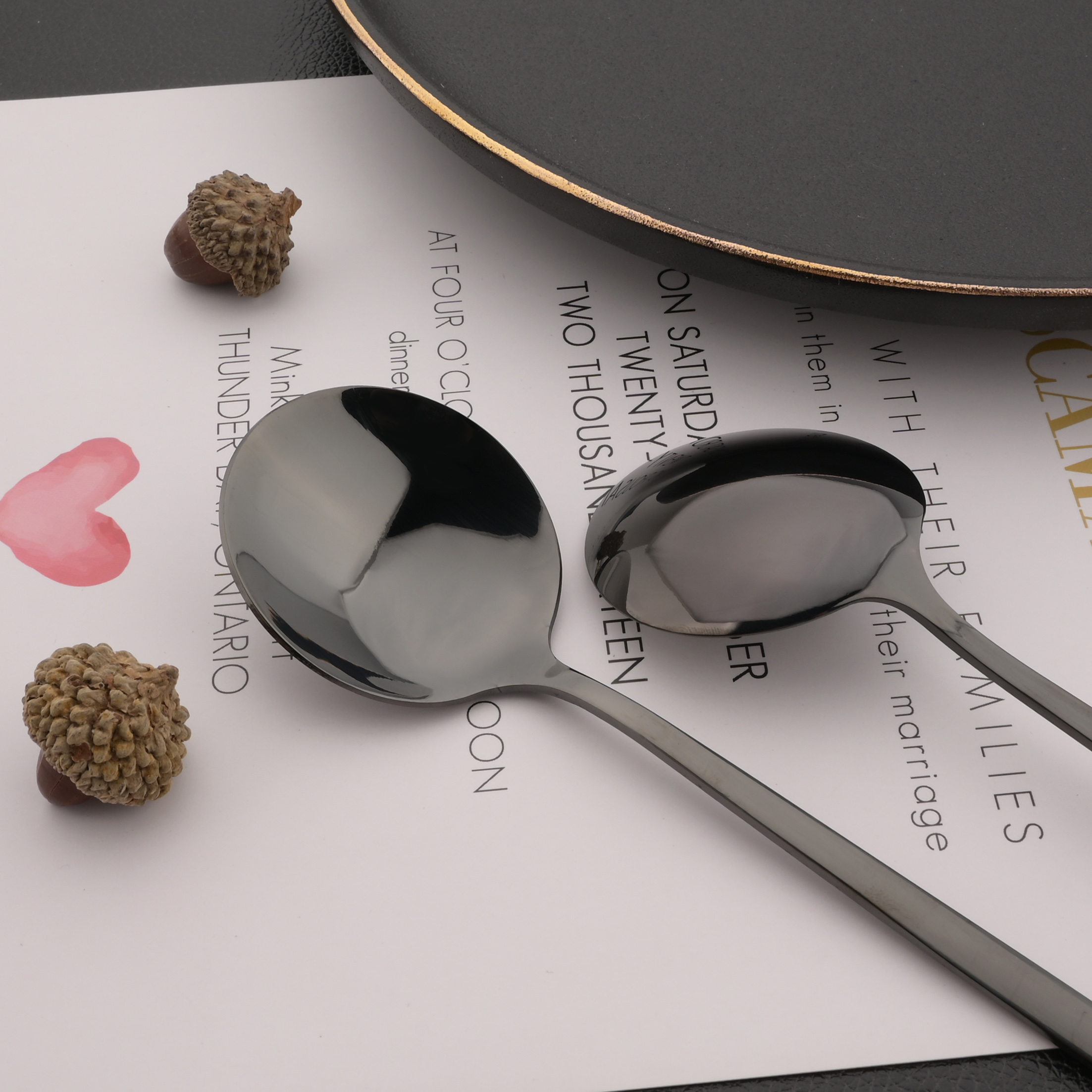 6Pcs Tea Coffee Stir Mini Spoo - Kitchen Gadgets Gold のレビューと価格