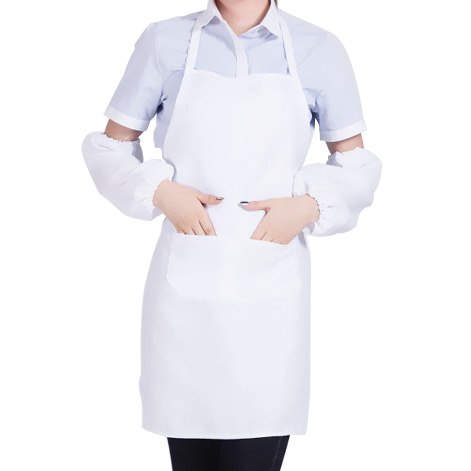 1/3pcs White Kitchen Aprons fo - Kitchen Gadgets For Women のレビューと価格