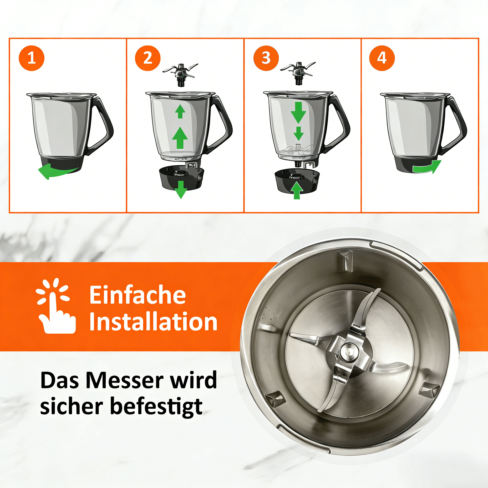 Replacement Blender Blade for  - Kitchen Gadgets Thermomix のレビューと価格