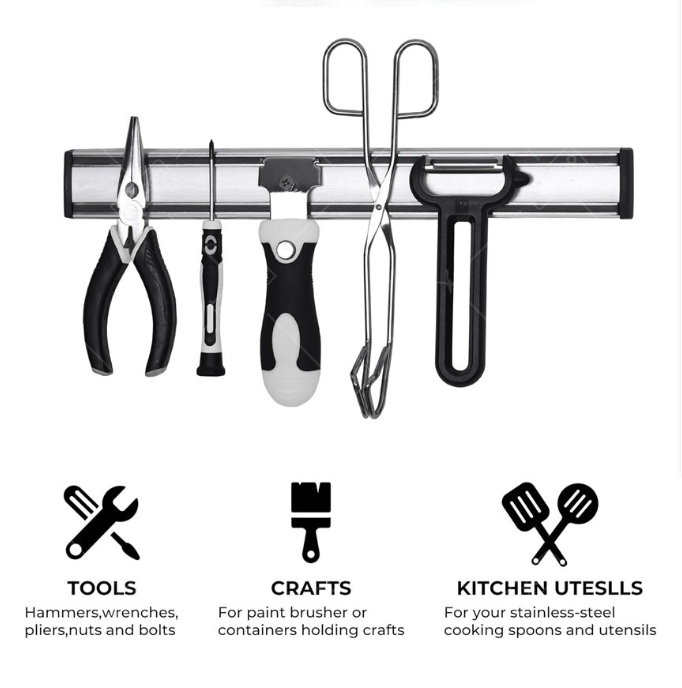 Kitchen Knife Holder Multipurp - Magnetic Knife Strip のレビューと価格