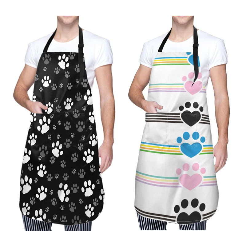 Funny Dog Paw Animal Apron wit - Kitchen Gadgets For Women のレビューと価格