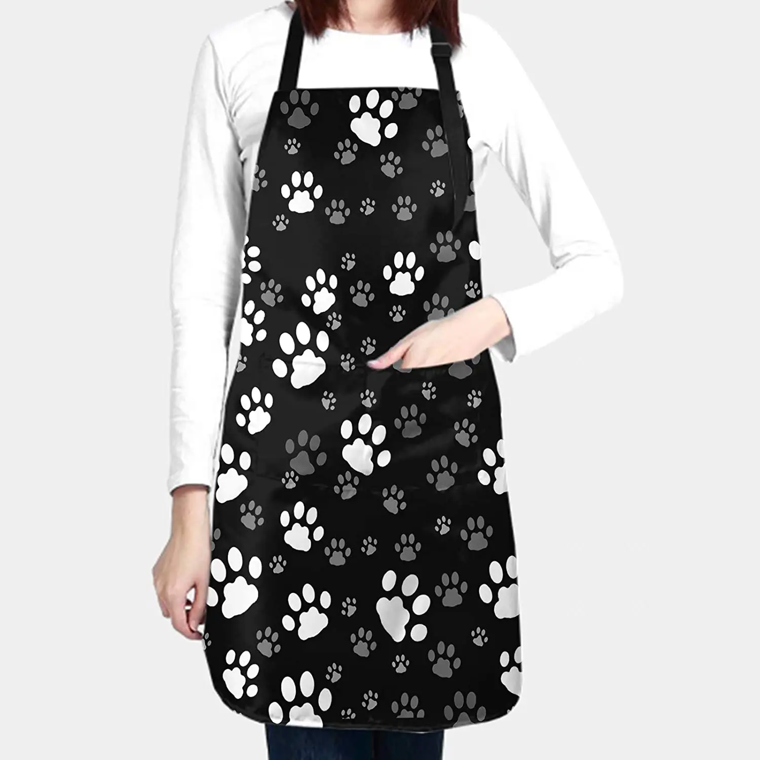 Funny Dog Paw Animal Apron wit - Kitchen Gadgets For Women のレビューと価格
