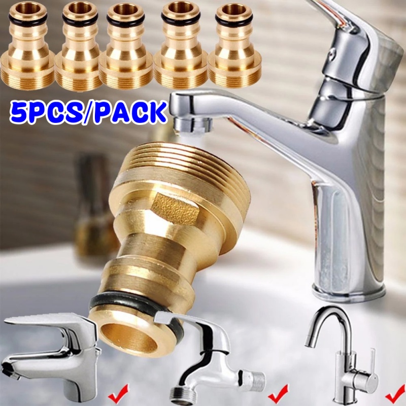 1/ 5PCS Universal Brass Tap Ki - Kitchen Gadgets Mixer のレビューと価格