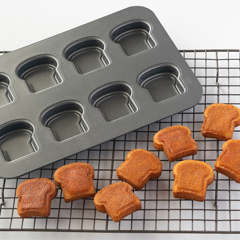 8 Cavity Toast Bread Pattern C - Kitchen Gadgets Baking のレビューと価格