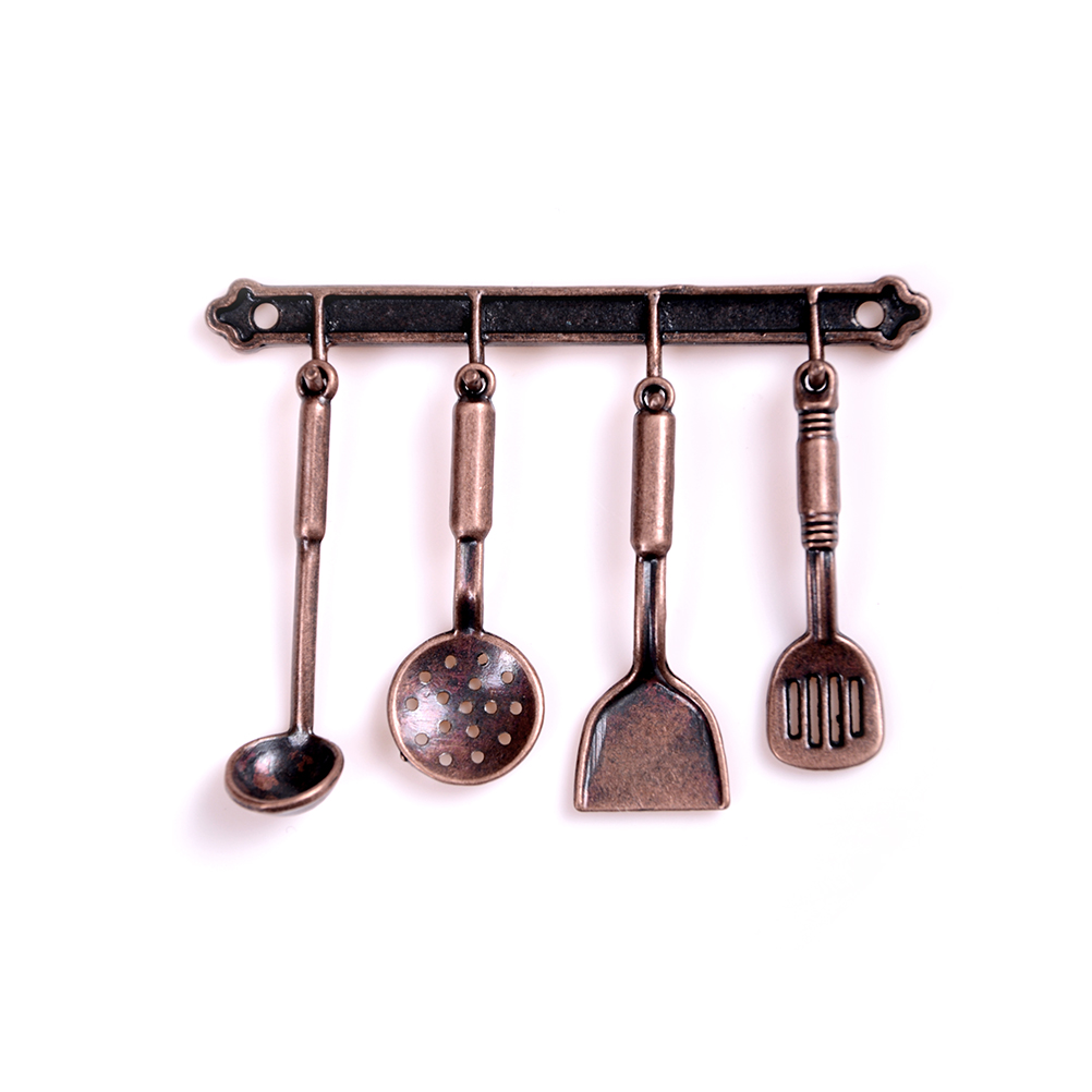 1:12 Scale Dollhouse Miniature - Kitchen Gadgets Gold のレビューと価格