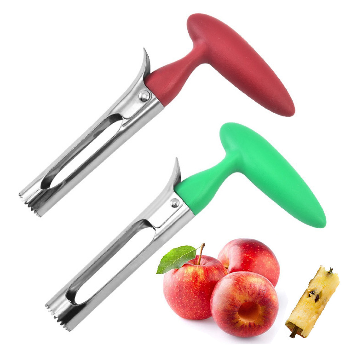 1Pcs Stainless Steel Apple Cor - Kitchen Gadgets In のレビューと価格