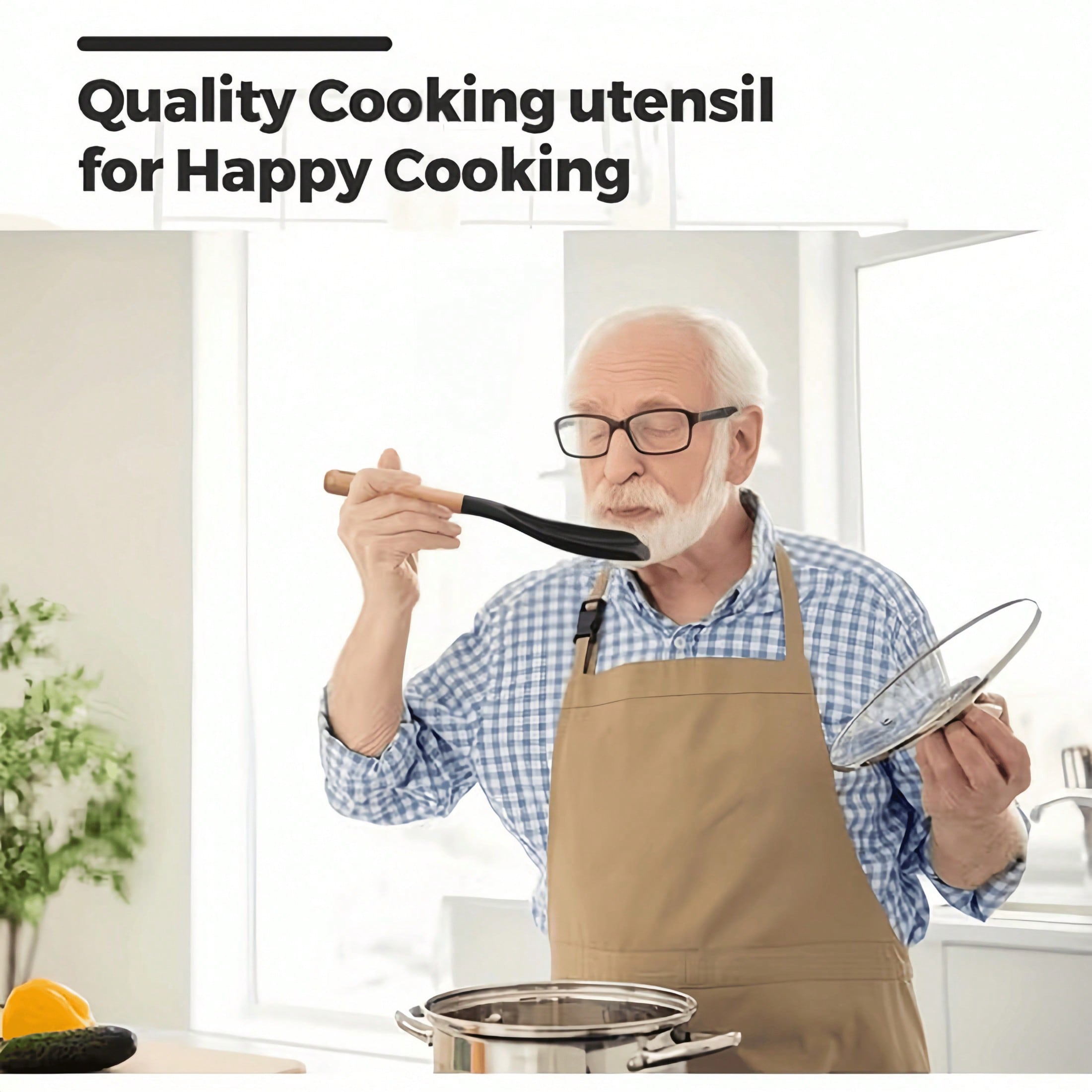 This Cooking Spoon, Made Of Si - Kitchen Gadgets Made In Usa のレビューと価格