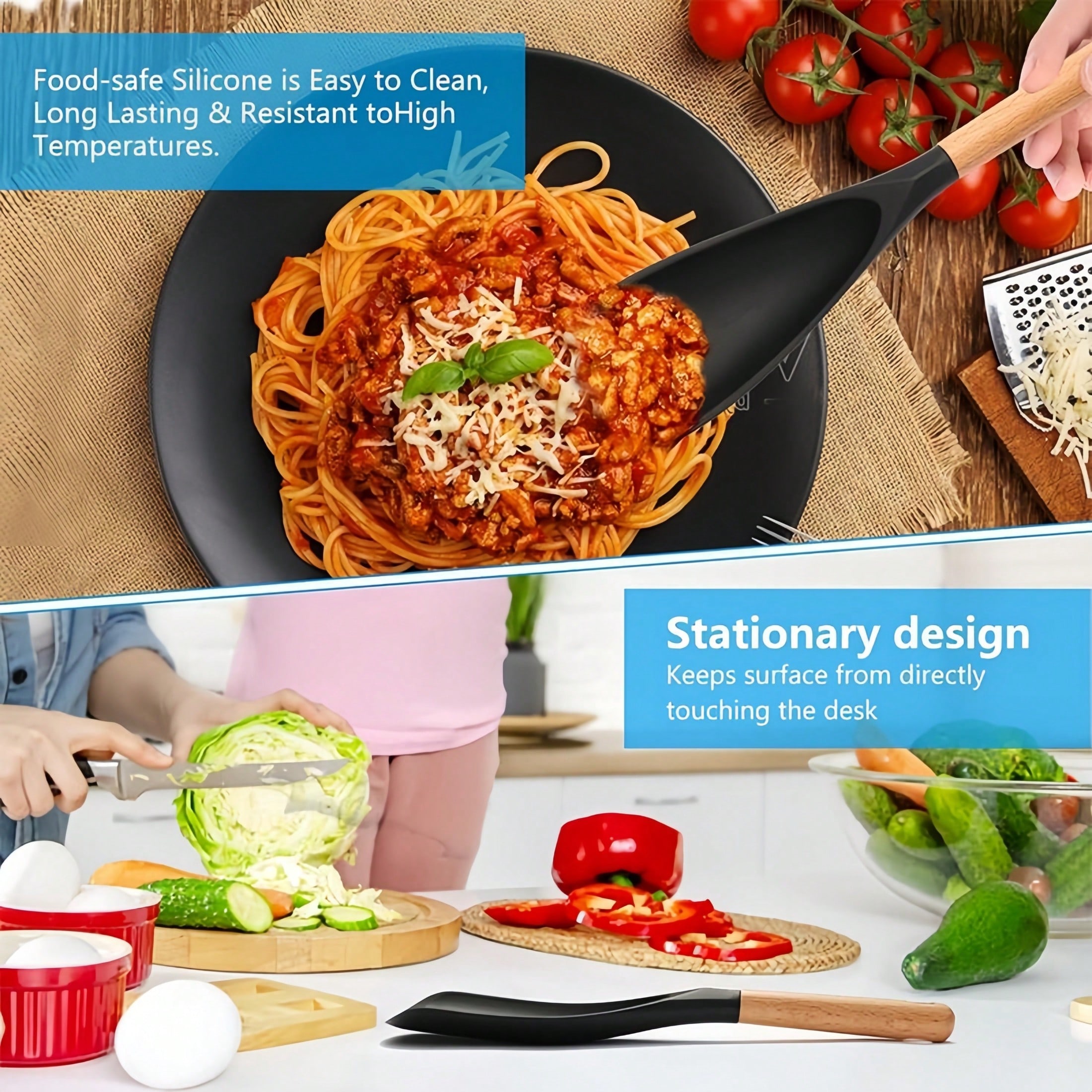 This Cooking Spoon, Made Of Si - Kitchen Gadgets Made In Usa のレビューと価格