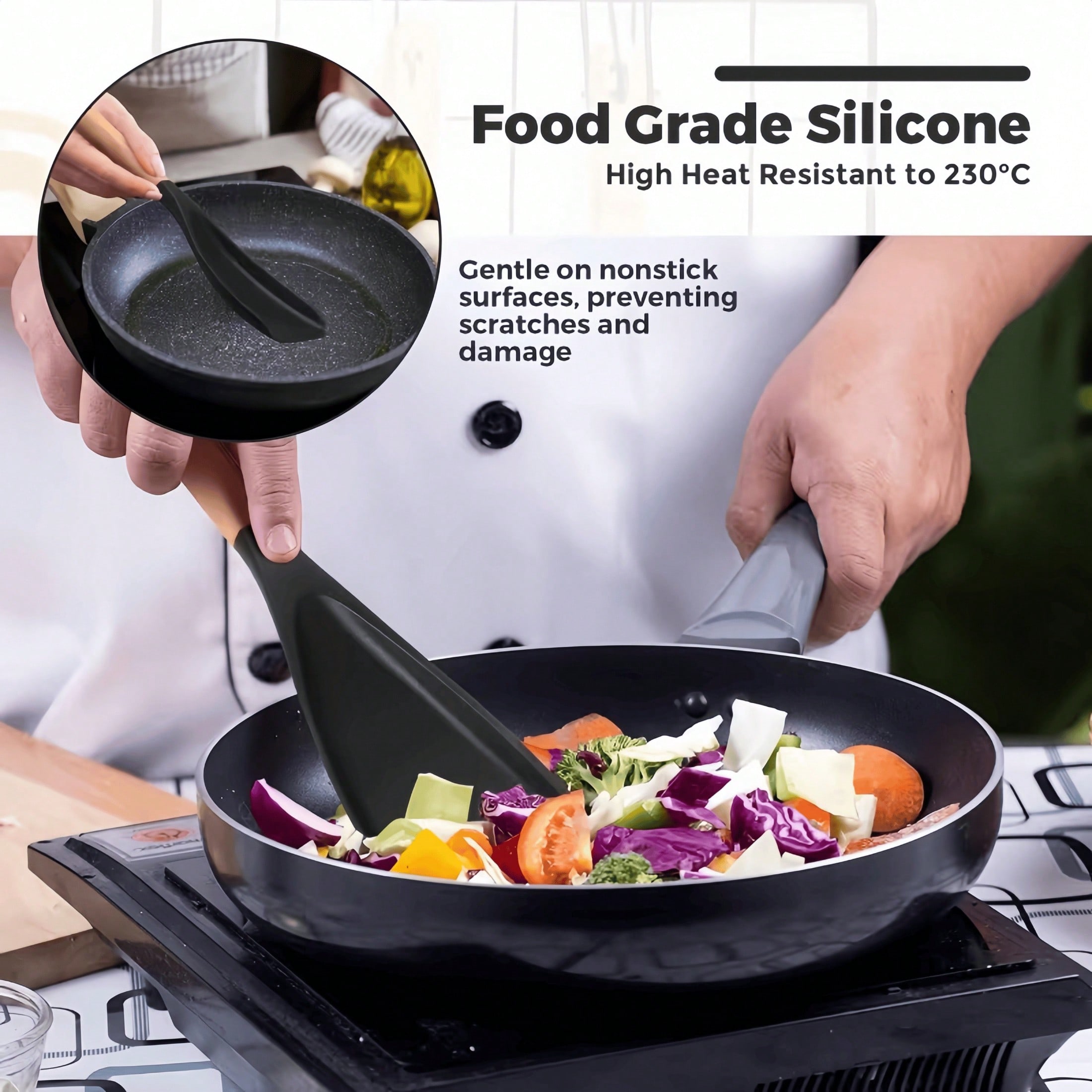 This Cooking Spoon, Made Of Si - Kitchen Gadgets Made In Usa のレビューと価格