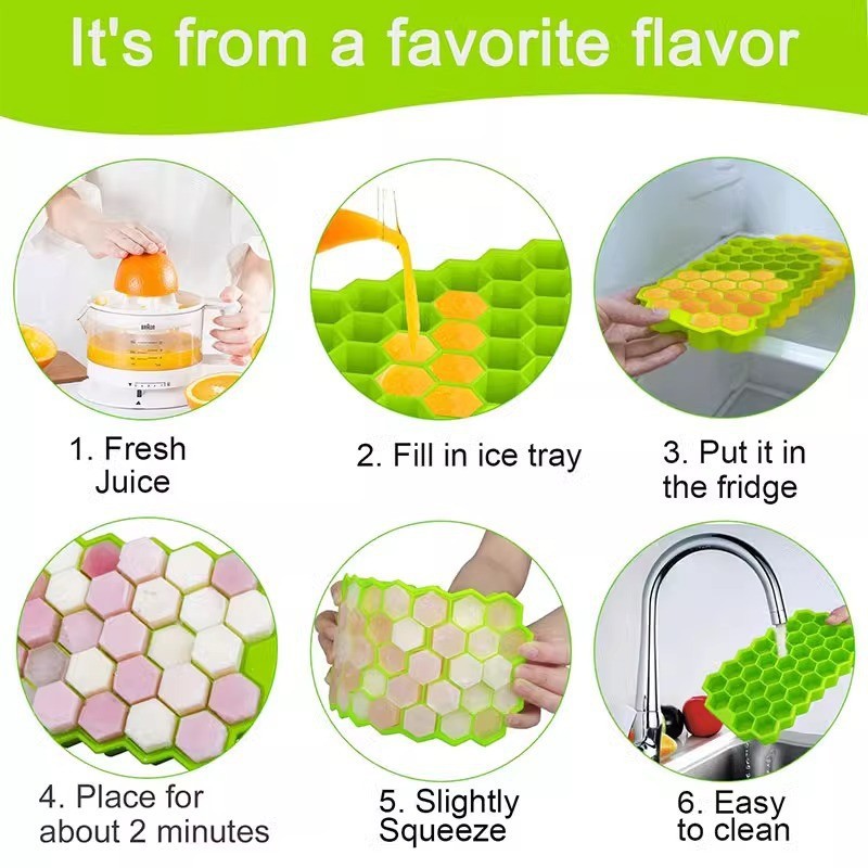 37 Grids Silicone Ice Grid Bal - Kitchen Gadgets Baking のレビューと価格