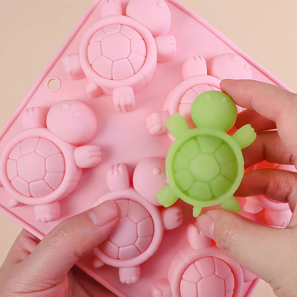 Turtles Ice Tray 3D Tortoises  - Kitchen Gadgets Baking のレビューと価格
