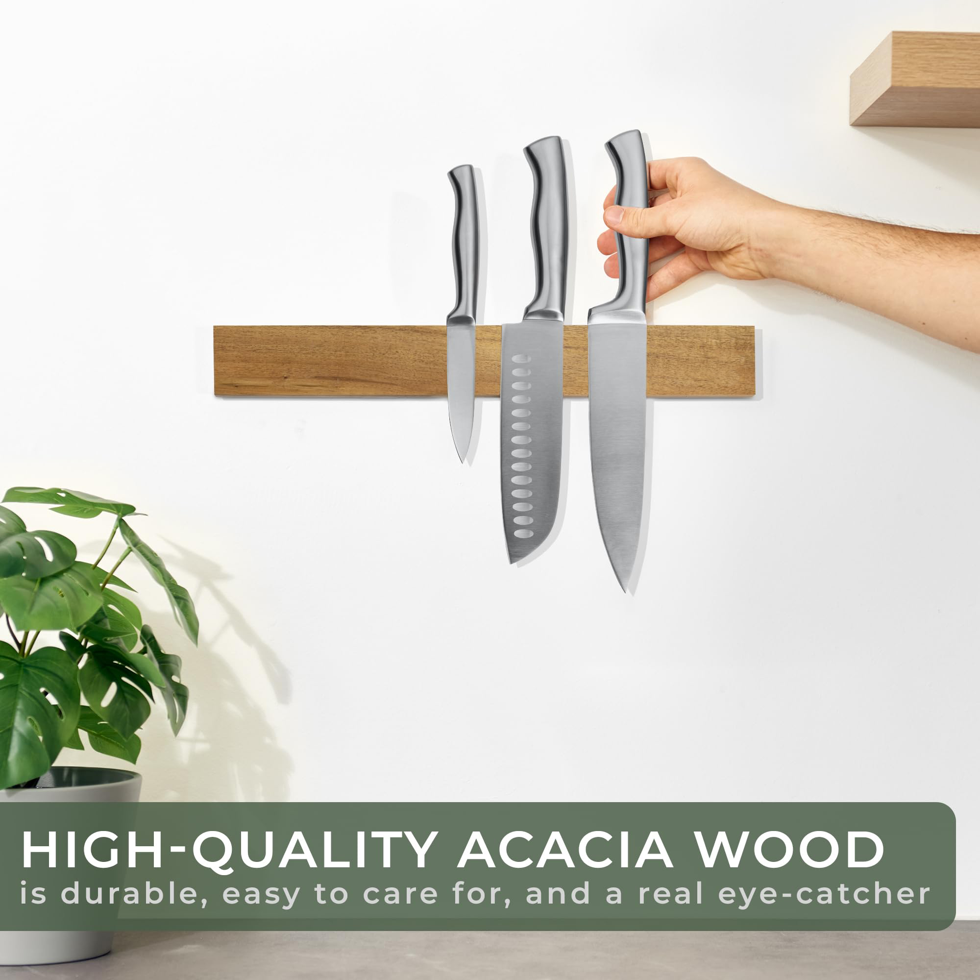 Magnetic Knife Holder for Wall - Magnetic Knife Strip のレビューと価格