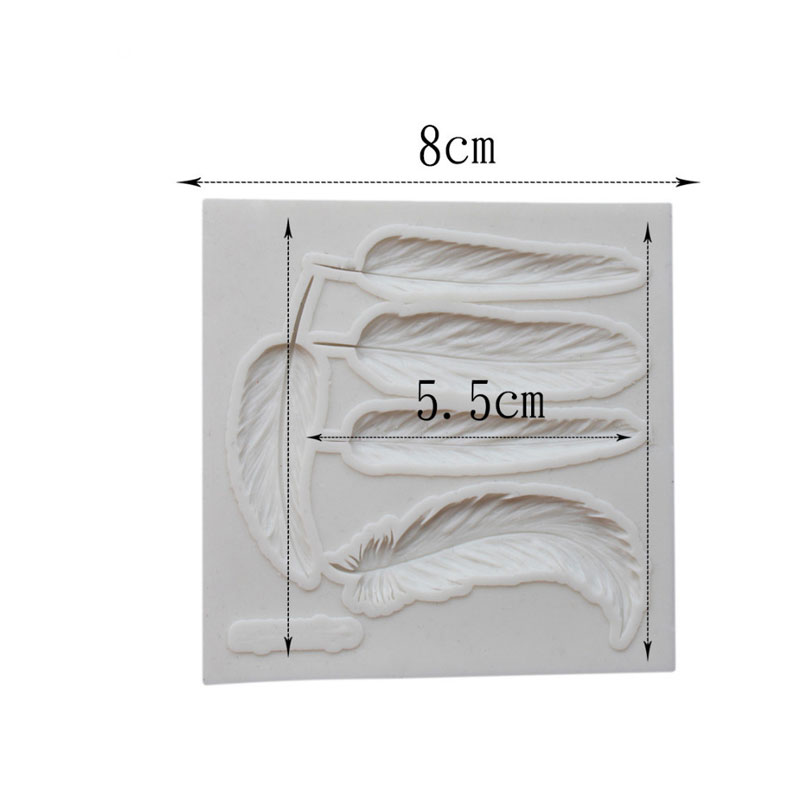 Leaves feather&wings shape 3D  - Kitchen Gadgets Baking のレビューと価格