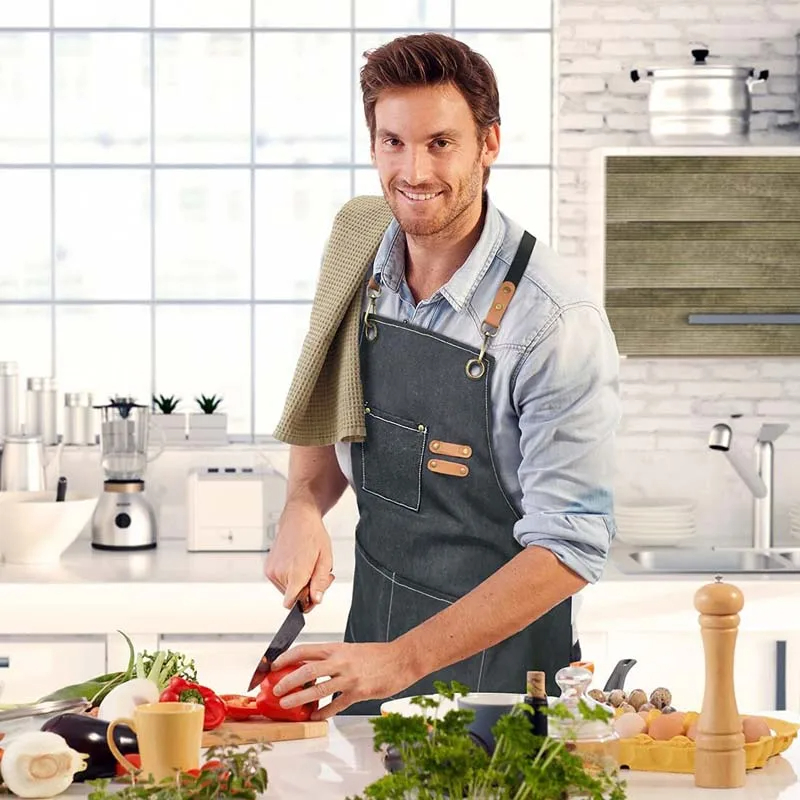 Household Canvas Apron Oil-pro - Kitchen Gadgets For Women のレビューと価格