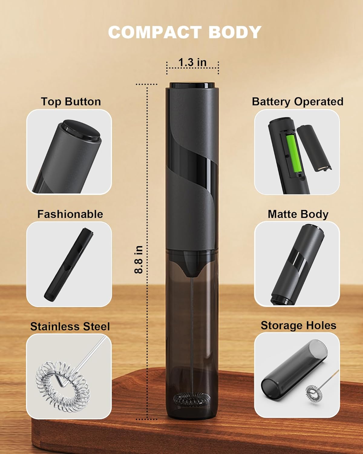 Electric Milk Frother Handheld - Milk Frother のレビューと価格