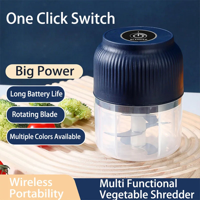 New 250ml Mini Wireless USB Re - Kitchen Gadgets Garlic のレビューと価格
