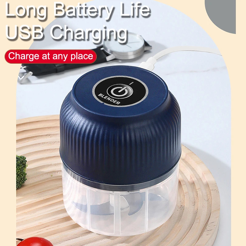 New 250ml Mini Wireless USB Re - Kitchen Gadgets Garlic のレビューと価格