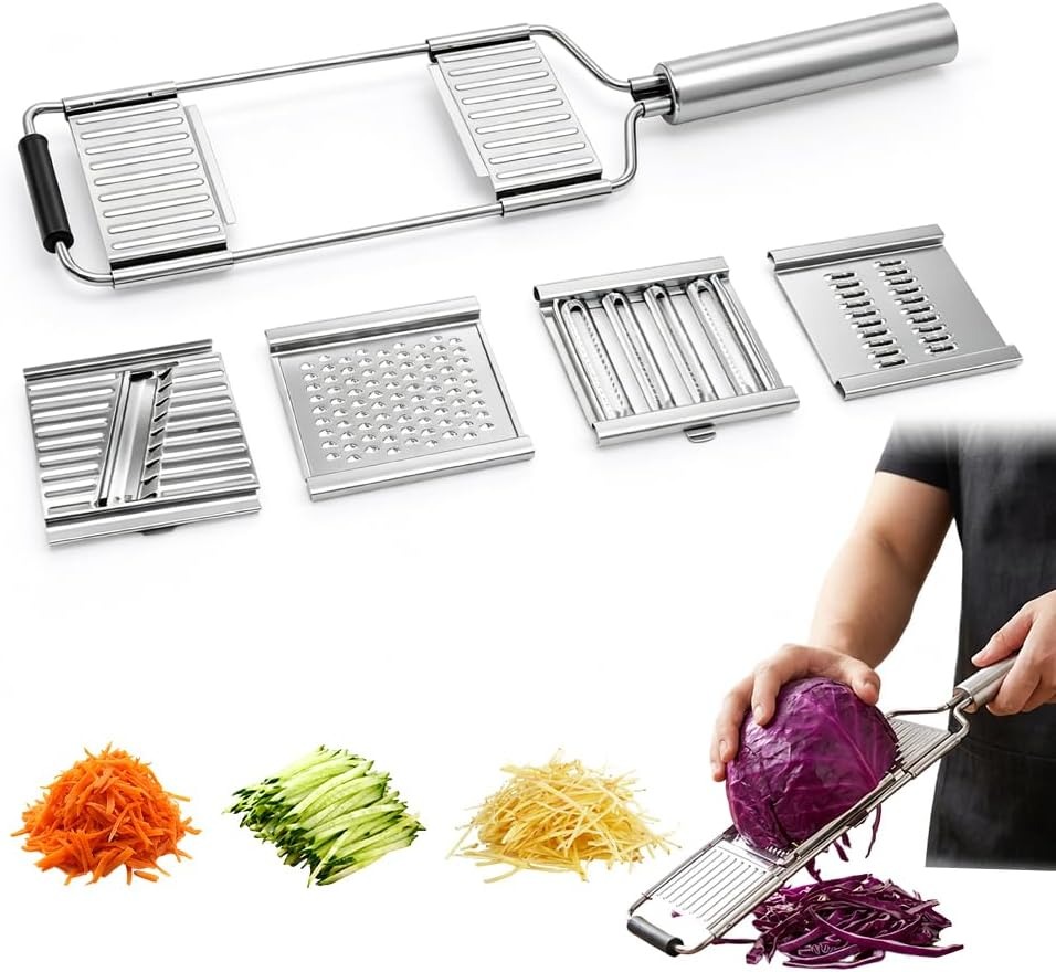 Grater Multifunctional 4 in 1  - Kitchen Gadgets Essential のレビューと価格