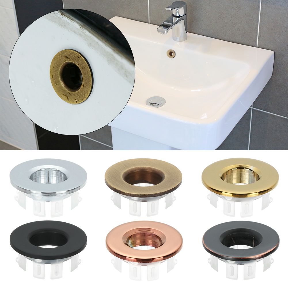 Round Hole Overflow Cover For  - Kitchen Gadgets Gold のレビューと価格
