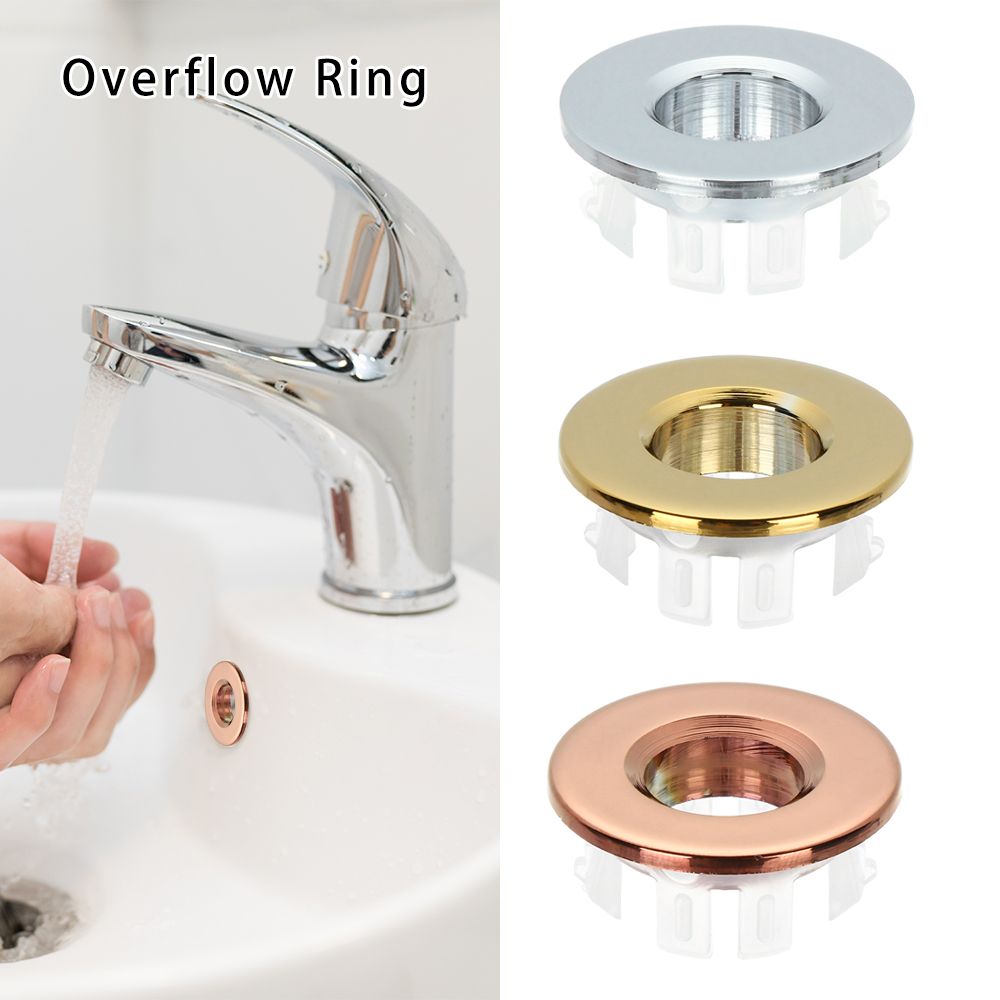 Round Hole Overflow Cover For  - Kitchen Gadgets Gold のレビューと価格