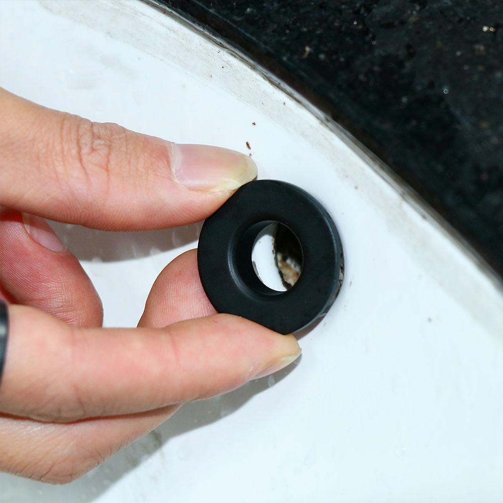 Round Hole Overflow Cover For  - Kitchen Gadgets Gold のレビューと価格