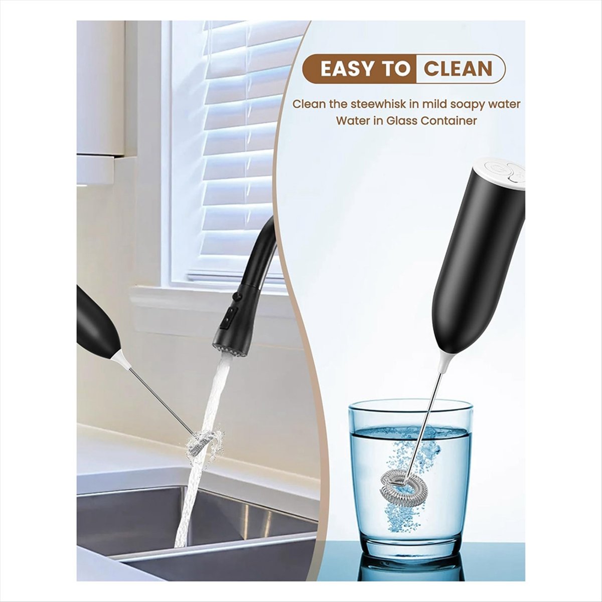 Milk Frother Rechargeable, Rec - Milk Frother のレビューと価格