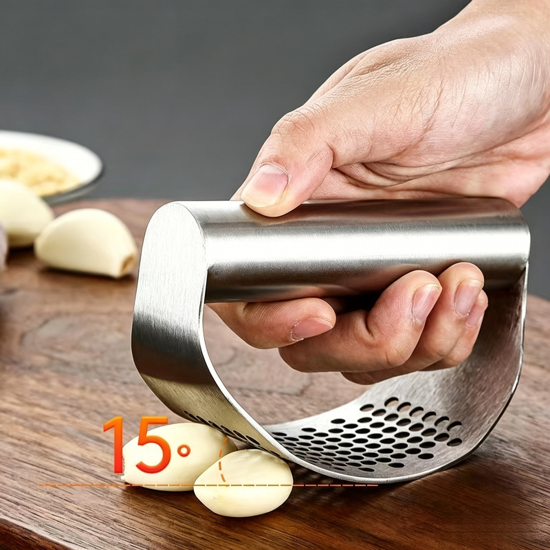 Stainless Steel Ring Manual Ga - Kitchen Gadgets Garlic のレビューと価格