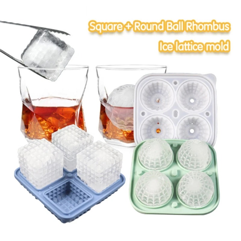 Ice Cube Tray Silicone with Li - Kitchen Gadgets Baking のレビューと価格