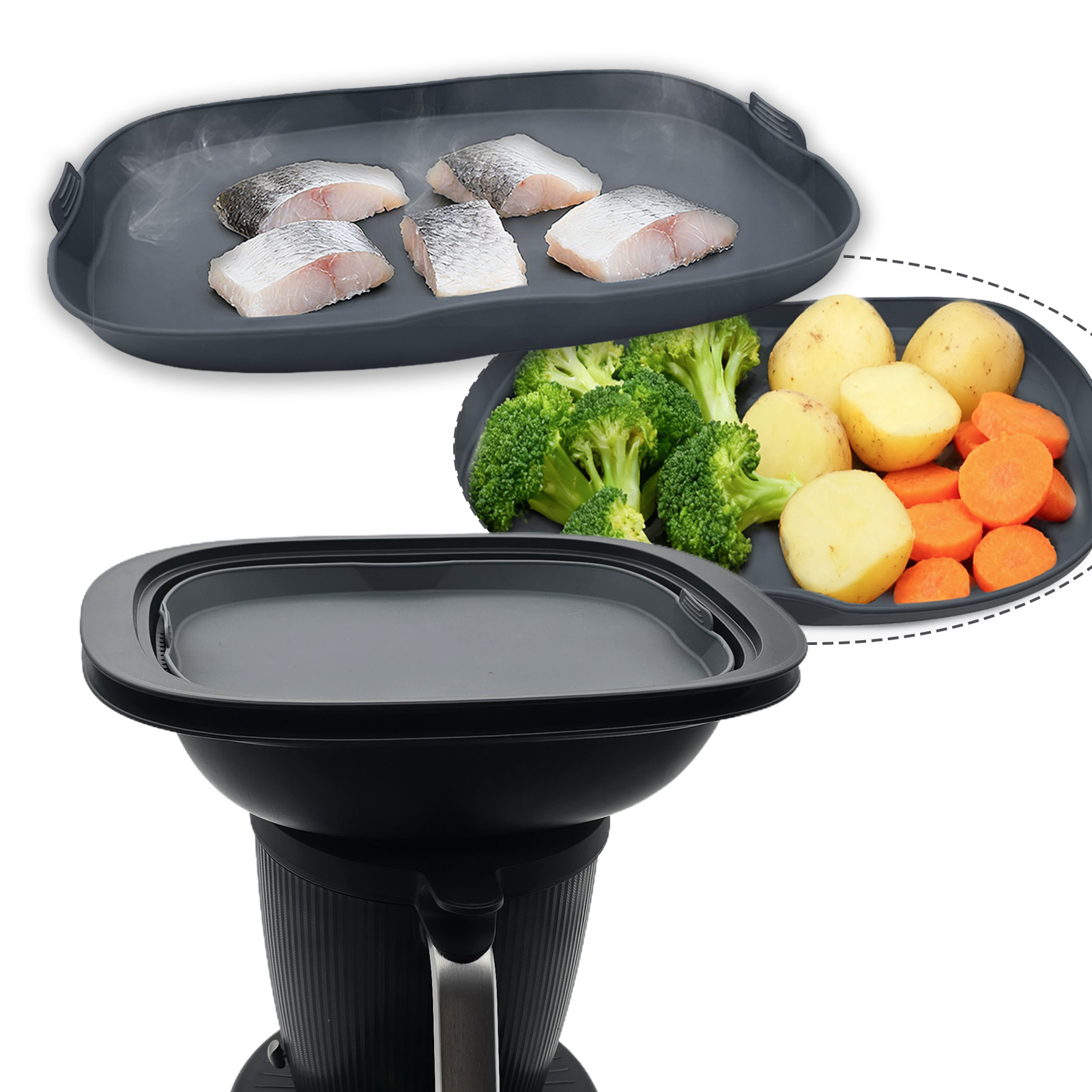 Silicone Steamer&Baking Dish f - Kitchen Gadgets Thermomix のレビューと価格