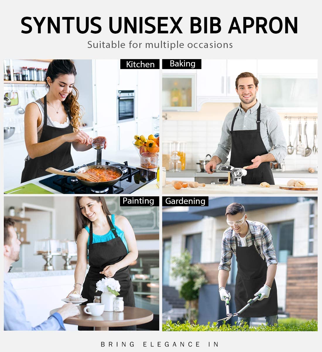 18 Colors Custom LOGO Aprons F - Kitchen Gadgets For Women のレビューと価格
