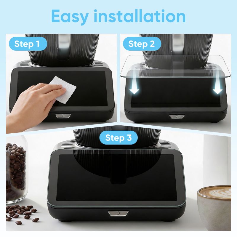 1/2Pcs Pet Film Tempered Glass - Kitchen Gadgets Thermomix のレビューと価格