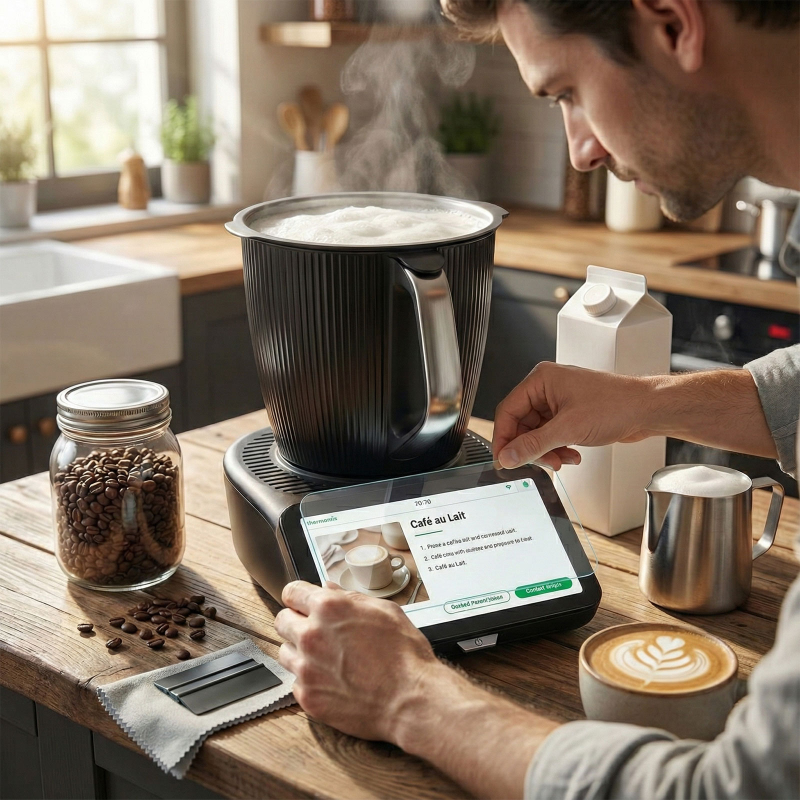 1/2Pcs Pet Film Tempered Glass - Kitchen Gadgets Thermomix のレビューと価格