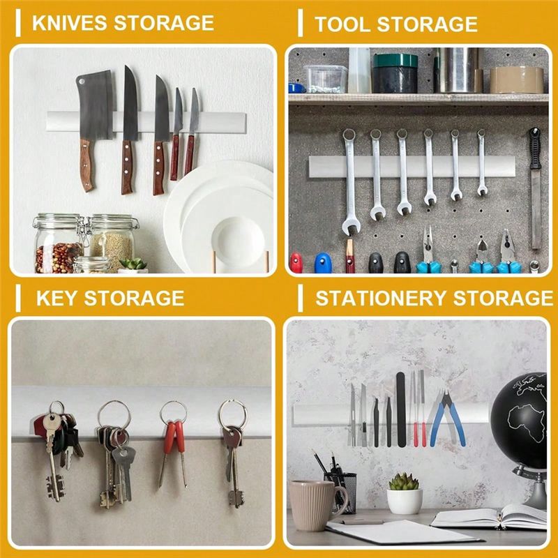 A76K Multipurpose Magnetic Kni - Magnetic Knife Strip のレビューと価格